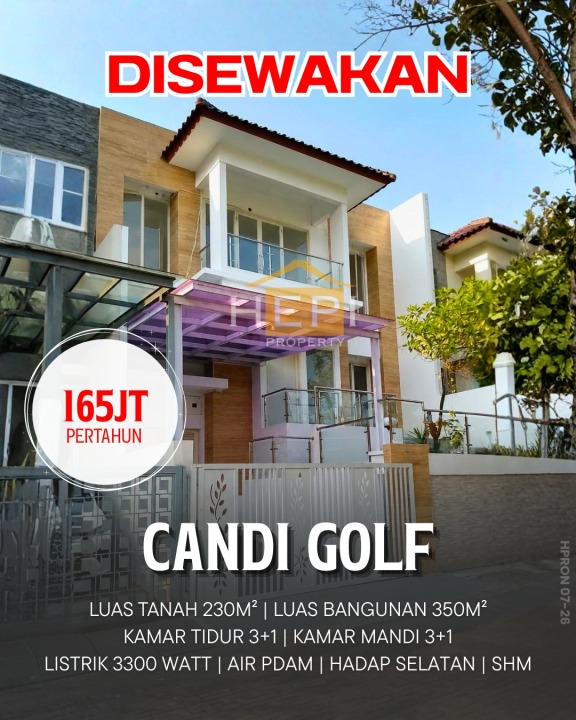 Sewa Rumah Terbaik di Candisari, Semarang, Harga Terjangkau