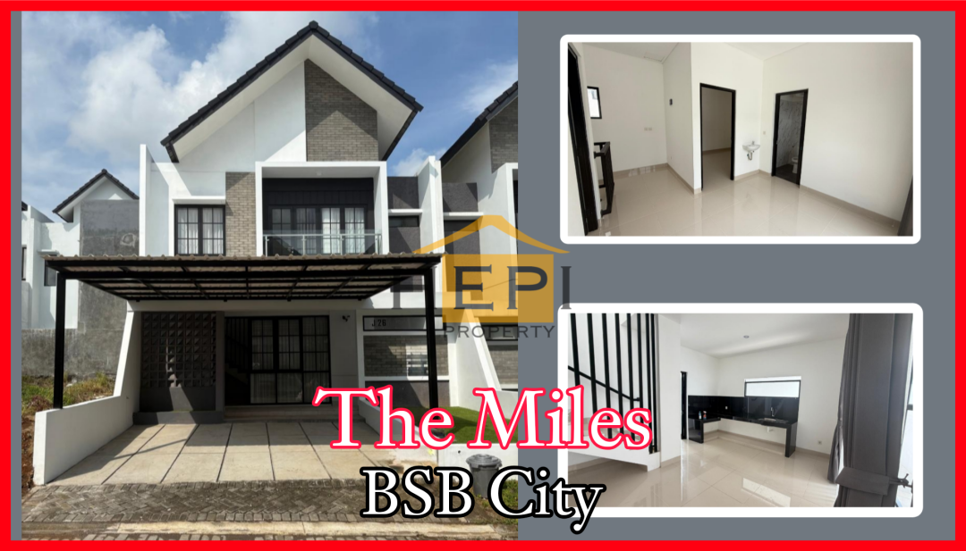 Rumah Minimalis Disewakan di BSB City, Semarang, Harga Ekonomis
