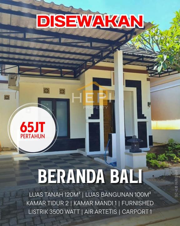 Rumah Sewaan Murah di Semarang Barat, Semarang, 2 KT, Harga 65 Juta /tahun