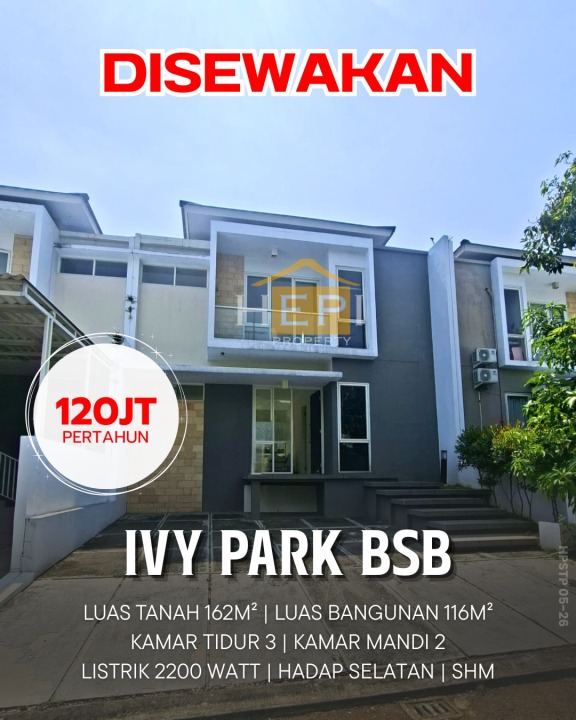 Sewa Rumah Favorit di BSB City, Semarang, Harga Terjangkau