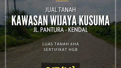 Tanah Bisnis Dekat Jalan Raya Area Kendal