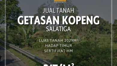 Dijual Kavling 2029 m2 Lokasi Komplek Mewah Kopeng