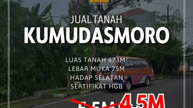 For Sale Tanah Eksklusif di Semarang Barat, Semarang, LT 673m²