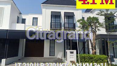 Rumah Premium LT 210 Jual area Citragrand, Semarang