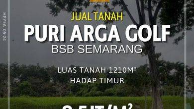Dijual Kavling 1210 m2 di Komplek Mewah BSB City