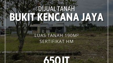 Tanah Siap Bangun Area Cluster Meteseh Semarang