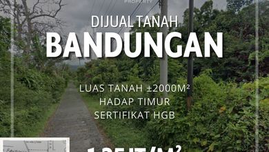 Kavling dengan Harga Terjangkau Daerah Bandungan Semarang