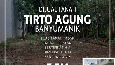 Jual Tanah Lokasi Strategis, Luas 410 m2