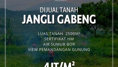 Tanah Elit Dijual di Jangli, Semarang, Harga 10 Miliar