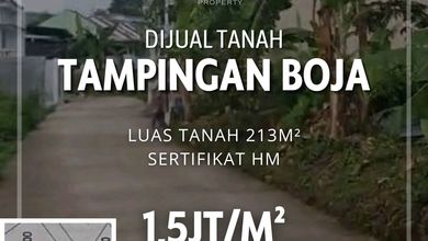 Tanah Siap Bangun di Komplek Boja Kendal