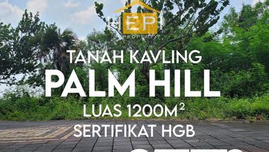 Dijual Tanah Premium di Gajah Mungkur, Semarang, LT 1200m²