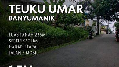 Jual Tanah di Komplek Banyumanik Pemandangan Danau dan Taman