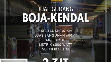 Gudang Murah Di Boja  Kendal Zona Kuning