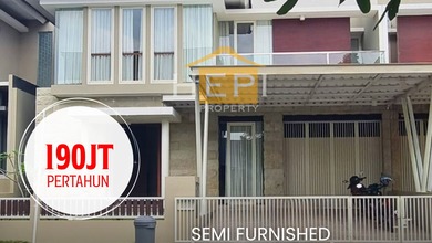 Rumah Sewa Nyaman Lokasi Citragrand, Semarang, LB 264m²
