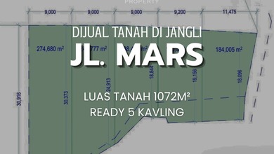 Tanah Elit Dijual di Jangli, Semarang, Harga 7,5 Miliar