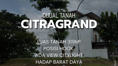 Dijual Tanah Premium di Citragrand, Semarang, LT 319m²