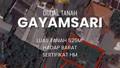 Dijual Tanah Premium di Gayamsari, Semarang, LT 525m²