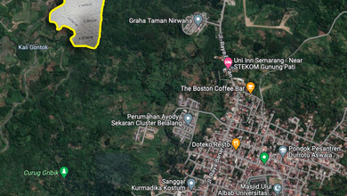 Jual Tanah Lokasi Cluster Gunung Pati View Danau dan Taman