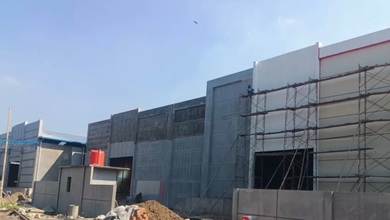 Gudang Baru Proses Bangun Di Kic Gatsu Semarang