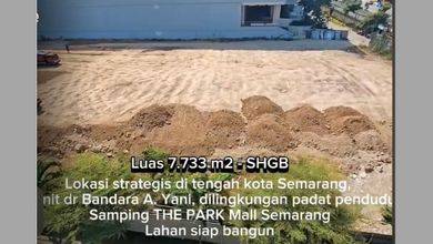 Tanah Luas 7733 m2 Area Strategis Semarang Barat, Dijual Terjangkau