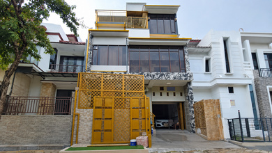 Rumah Elite di Kawasan Candi Golf, Semarang, LB 400m², Harga 5,2 Miliar