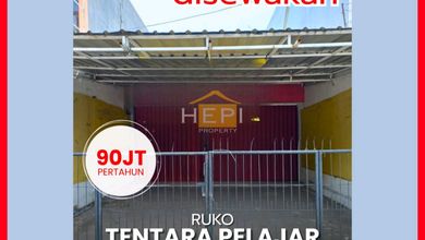 Ruko Tengah Kota Lokasi Di Tentara Pelajar