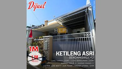 Jual Cepat Rumah Mewah di Kedungmundu, Semarang, Luas 120 m2
