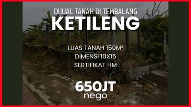 Tanah Elit Dijual di Sendangmulyo, Semarang, Harga 97,5 Miliar