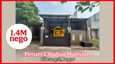 Kesempatan Rumah di Cileungsi, Bogor, LB 105m², Harga 1,4 Miliar
