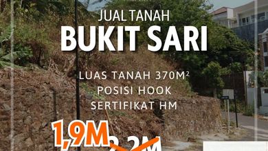 Jual Terjangkau Tanah 370 m2 Area Strategis
