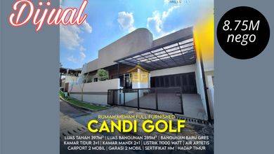 Rumah Modern LT 397 Jual area Candi Golf, Semarang