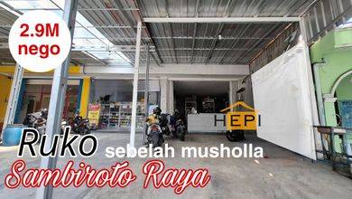 Dijual Ruko di Area Favorit Peluang Market Besar di Sambiroto Semarang Unfurnished
