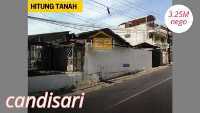 Tanah Luas 273 m2 Kawasan Strategis Candisari, Dijual Terjangkau