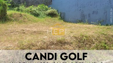Dijual Kavling 300 m2 Lokasi Komplek Elit Candi Golf