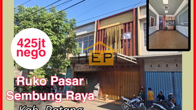 Ruko 2Lt Jual Rugi di Pasar Sembung Raya Batang