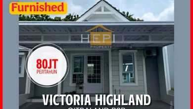 Rumah Sewa Murah Lokasi BSB City, Semarang, LB 80m²