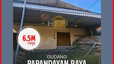 Gudang Kecil Dekat Kota di Papandayan Raya