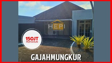 Rumah Sewaan Murah di Gajah Mungkur, Semarang, 3 KT, Harga 150 Juta /tahun