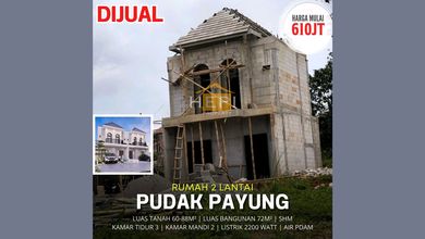 Rumah Siap Huni di Kawasan Pudak Payung, Semarang, LT 60m²
