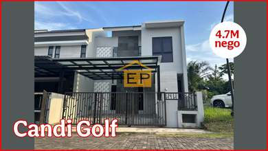 Rumah Mewah di Candi Golf, Semarang, 3 Kamar Tidur, LT 144m²