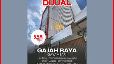 Ruko Bagus 3Lt di Jl. Gajah Dekat Kota Siap Pakai