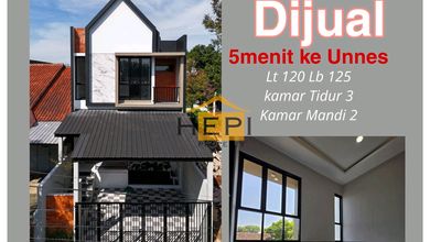 Rumah Siap Pakai di Area Gunung Pati, Semarang, LT 120m²