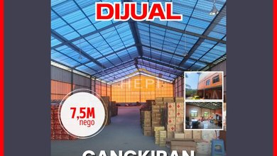 Gudang Siap Pakai di Cangkiran Gunungpati
