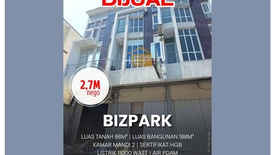 Ruko 2Lt di Bizpark Madukoro Semarang Barat