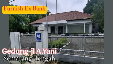 Gedung Ex Bank Dekat Simpanglima Siap Pakai
