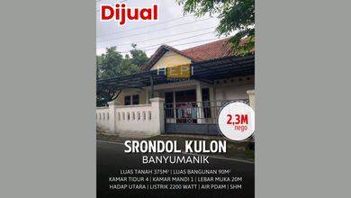 Rumah Modern LT 375 Jual area Srondol, Semarang