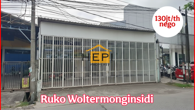 Ruko 1lt Di Woltermonginsidi, Siap Untuk Gudang