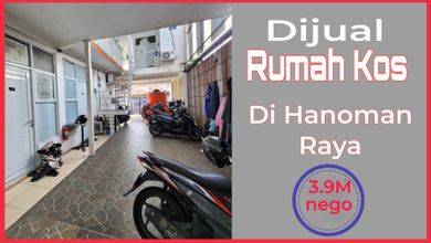 Rumah Kos Aktif Di Hanoman Dekat Perkantoran