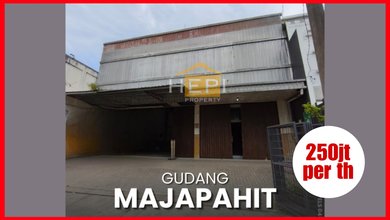 Gudang Kecil di Jalan Majapahit Siap Pakai