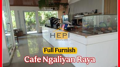 Rumah Full Furnish untuk Cafe di Ngaliyan Raya Parkir Luas